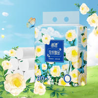 蓝漂LP-48184白色圆卷30卷*1提装（花悦臻品）