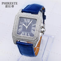 PHIRESTE翡拉蒂钻石手表 巴黎之夜（蓝色）PH8133A（李玟coco同款）