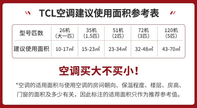 TCL空调 壁挂式空调 1.5匹 新一级能效 变频冷暖 KFR-35GW/AD1a+B1（含基础安装）