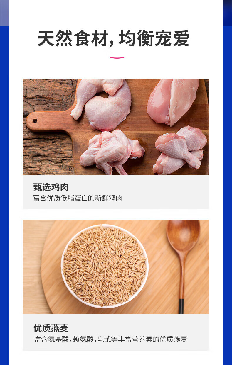 LEGENDSANDY蓝氏金毛柯基泰迪全犬种通用狗粮经典鸡肉燕麦33磅15kg