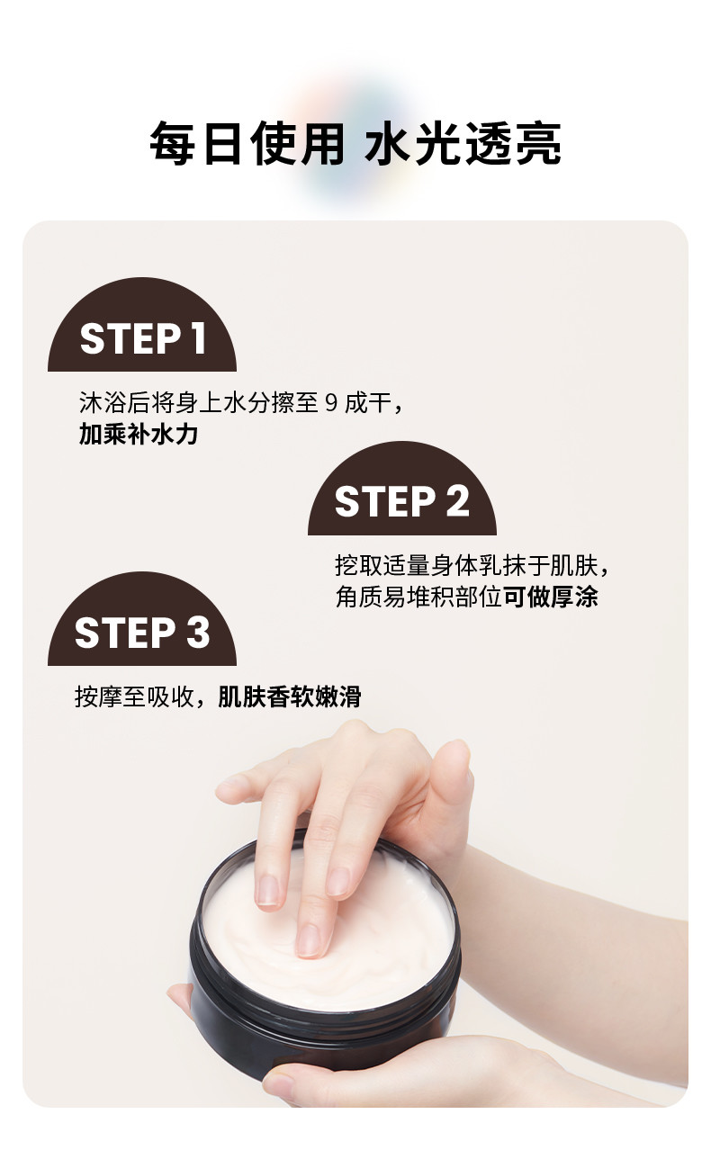 摇滚动物园 大茶罐身体乳2.0