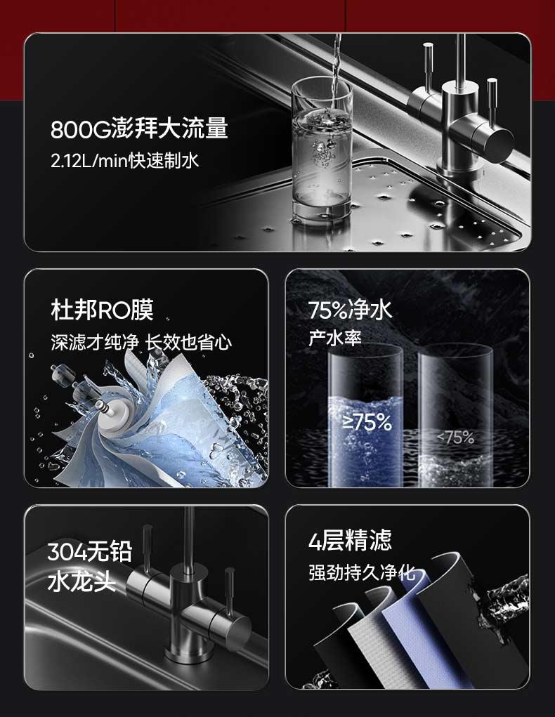 汤姆逊 反渗透净水器 TMS2205-RO