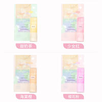 高档轻感淡彩润唇膏秋冬补水保湿 唇膏女士少女心便携彩色护唇膏