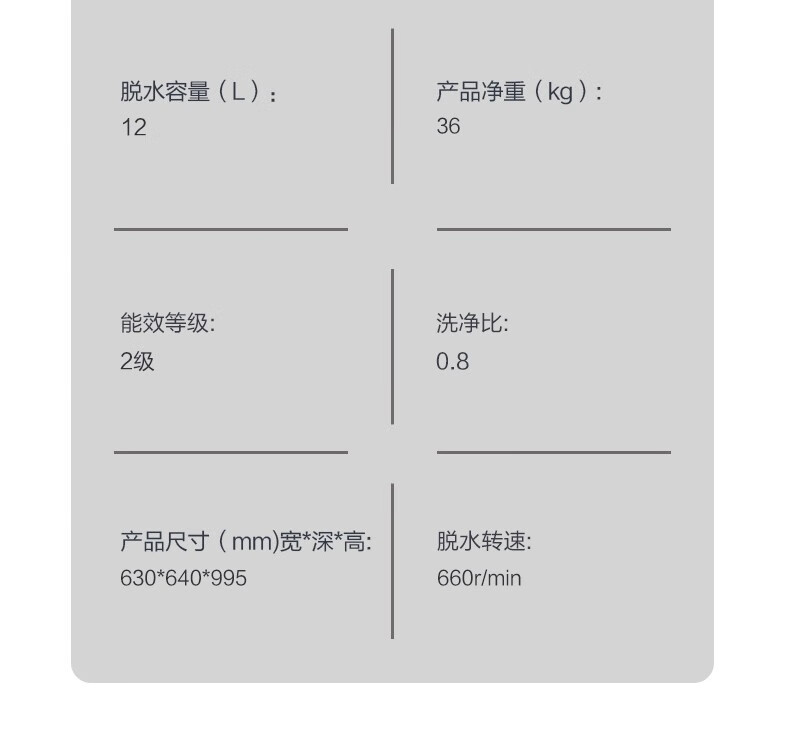 康佳12KG全自动波轮洗衣机 品质电机 三维手搓洗 一键操作 大视窗盖板 XQB120-688