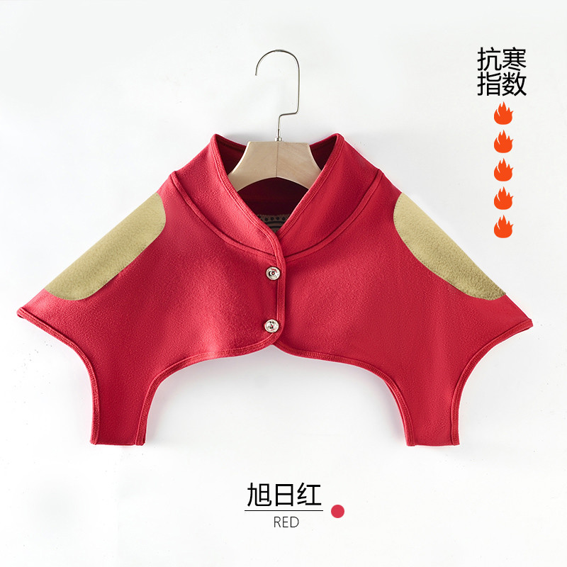 纤丝鸟远红外自发热德绒坎肩 DTD19011-2