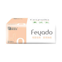 菲亚朵原木白色抽纸18包/箱2号 FYDS2-120-18