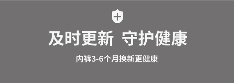 纤丝鸟（3条装加肥加大PLUS版）60支木维尔桑蚕丝抑菌里裆国家AAA级抗菌标准无痕男士平角裤ZC2319PLUS