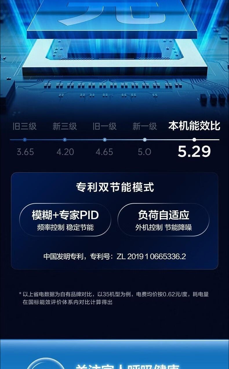 TCL空调 壁挂式空调 1.5匹 新一级能效 变频冷暖 KFR-35GW/AD1a+B1（含基础安装）