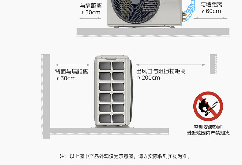 美的（Midea）新能效 KFR-35GW/G3-3 1.5匹 智能变频冷暖 空调挂机 三级能效 一价无忧 11M铜管 企慧购