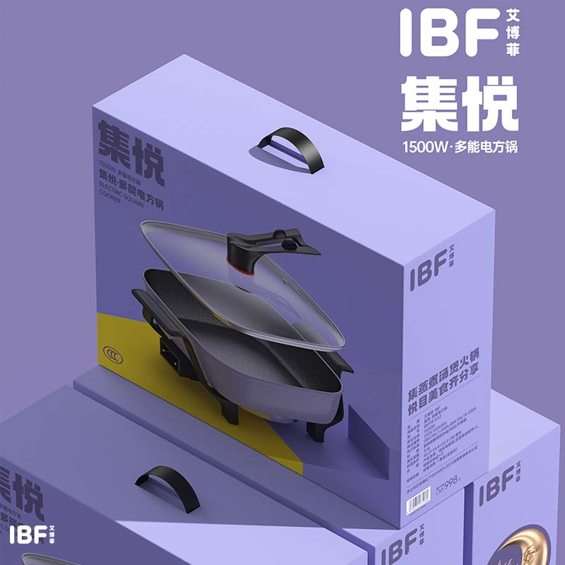 IBF艾博菲 集悦-多能电方锅 IBFD-016