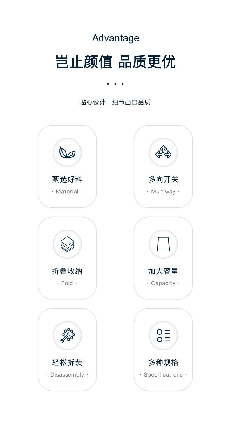 猎燕 户外五开木盖折叠箱LYWKZDX01