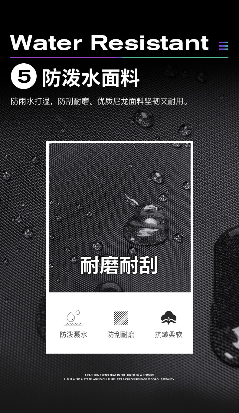 POLO旅行包男士手提行李包大容量出差旅行袋休闲单肩斜挎包男包044293