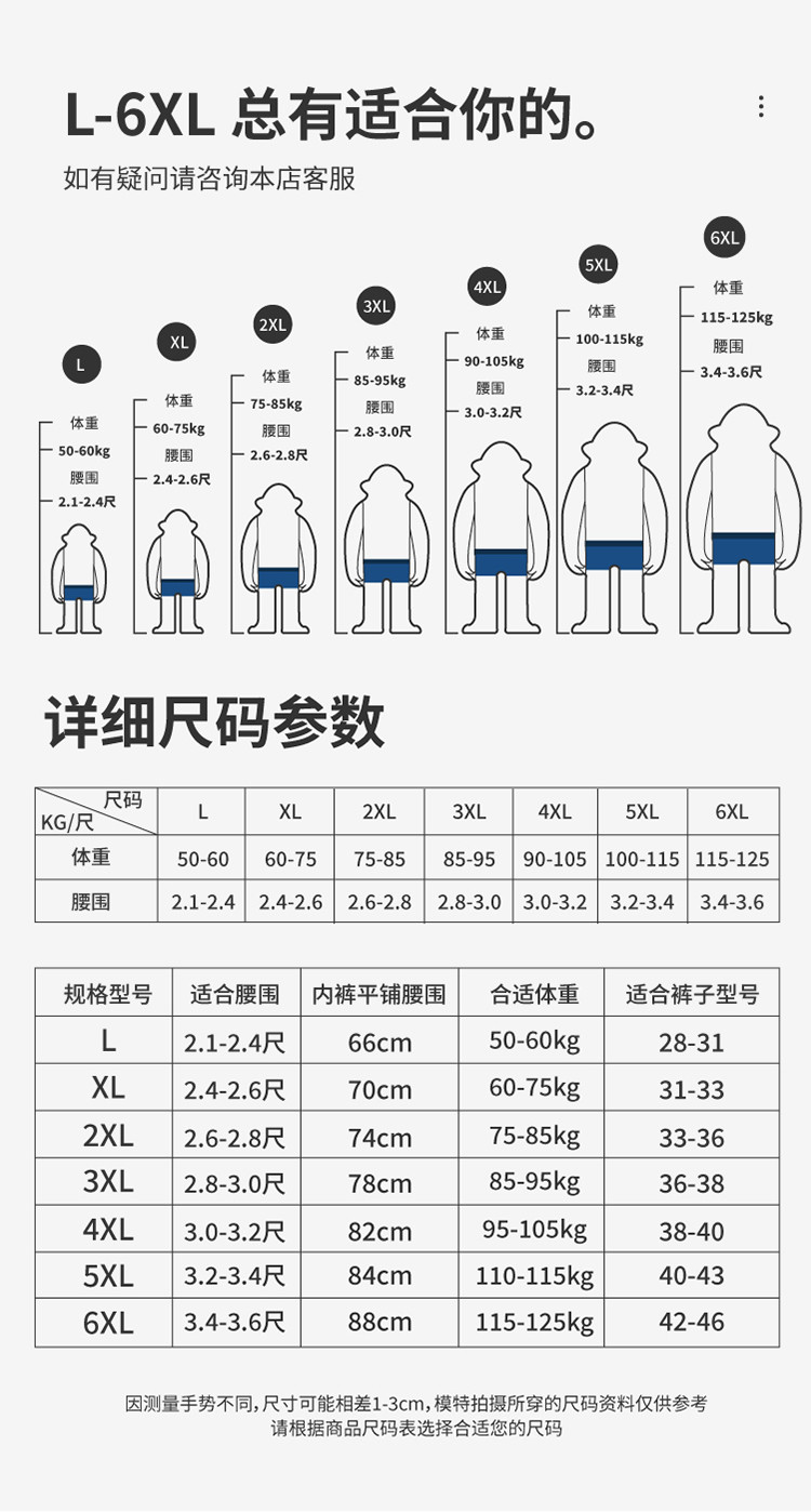 纤丝鸟（3条装加肥加大PLUS版）60支木维尔桑蚕丝抑菌里裆国家AAA级抗菌标准无痕男士平角裤ZC2319PLUS