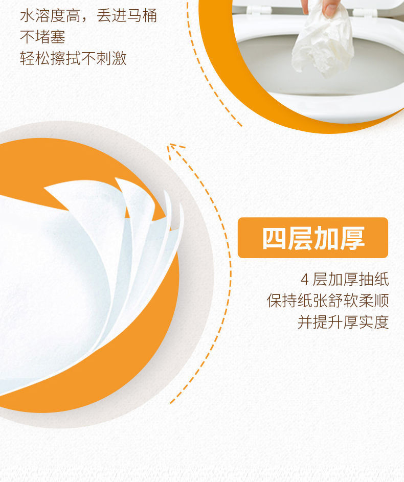 菲亚朵加大无芯卫生卷纸21卷 FYDJZ-130-21