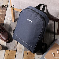 POLO 双肩包防泼水潮流男女通用背包学生书包092241
