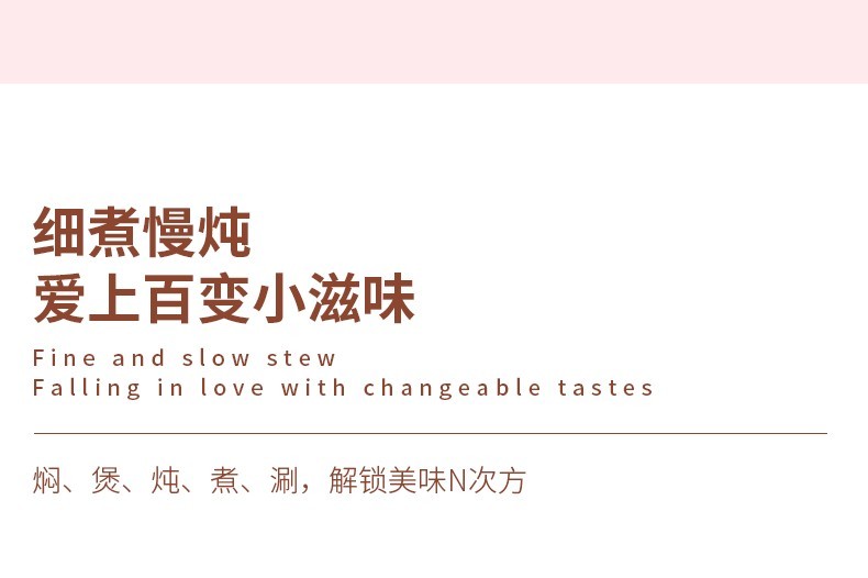 泥火匠 陶瓷家用 小粉耐热汤煲4.6L-适用4-6人
