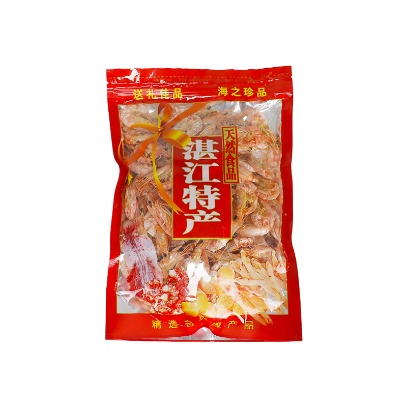 远潮烤虾干湛江特产海鲜补品礼袋装250g