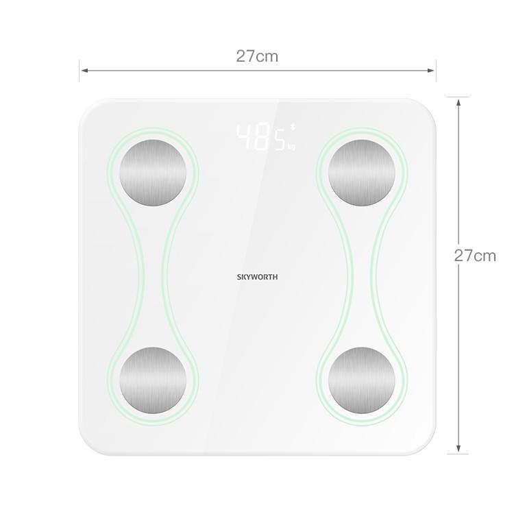 创维智能家用电子秤体重秤高精准体脂秤I5