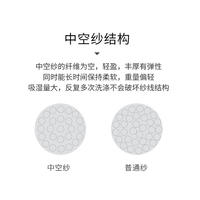 纤丝鸟长绒棉蜂窝浴巾毛巾组合 一条毛巾加一条浴巾（颜色随机发）