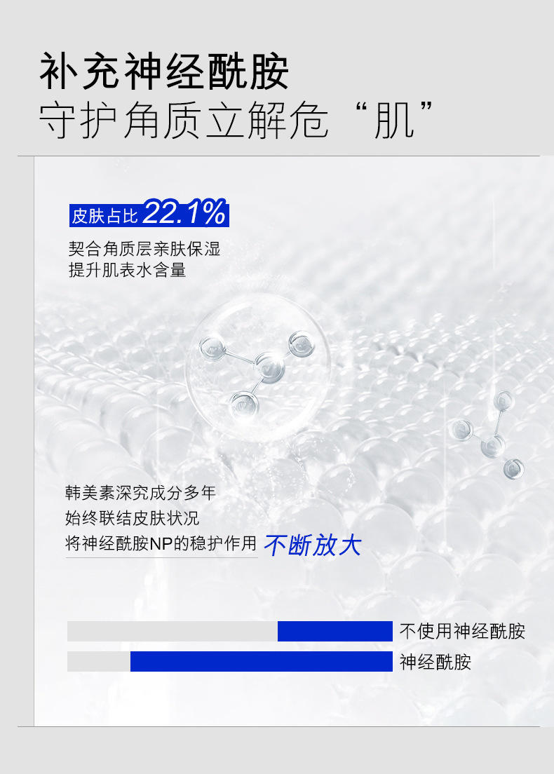 韩美素臻萃神经酰胺养颜水乳两件套